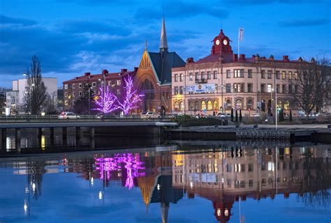 Sweden’s smaller cities and towns .